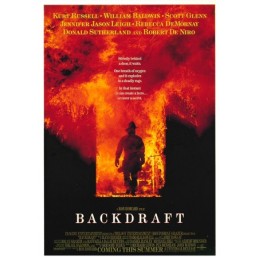 CARTE POSTALE BACKDRAFT