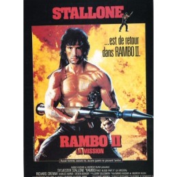 CARTE POSTALE RAMBO 2