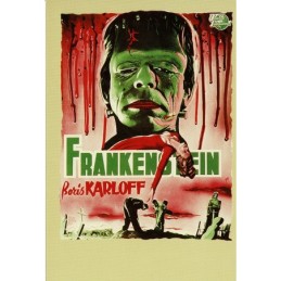 CARTE POSTALE FRANKENSTEIN