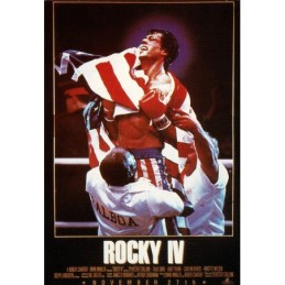 CARTE POSTALE ROCKY 4