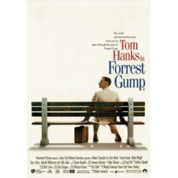 CARTE POSTALE FORREST GUMP