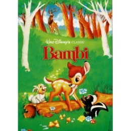 CARTE POSTALE BAMBI