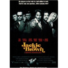 CARTE POSTALE JACKIE BROWN