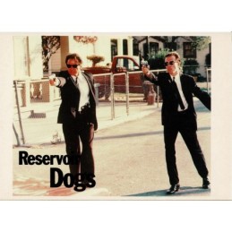 CARTE POSTALE RESERVOIR DOGS