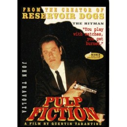 CARTE POSTALE PULP FICTION...