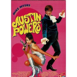 CARTE POSTALE AUSTIN POWERS