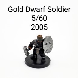 gold dwarf soldier