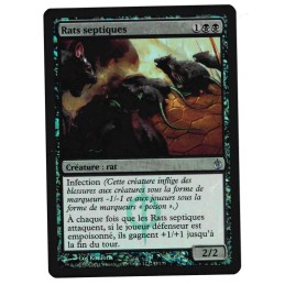 Rats septiques - Foil Card