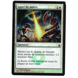 Appel du maître - Foil Card