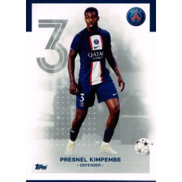 Presnel Kimpembe n° 3/ PSG...