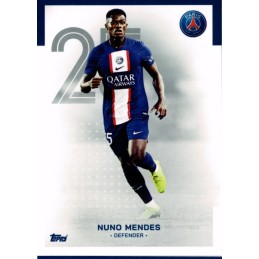 Nuno Mendes n° 4/ PSG...