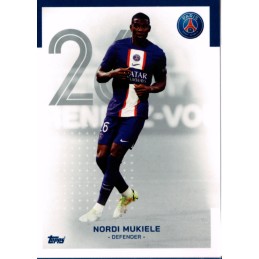 Nordi Mukiele n° 11/ PSG...